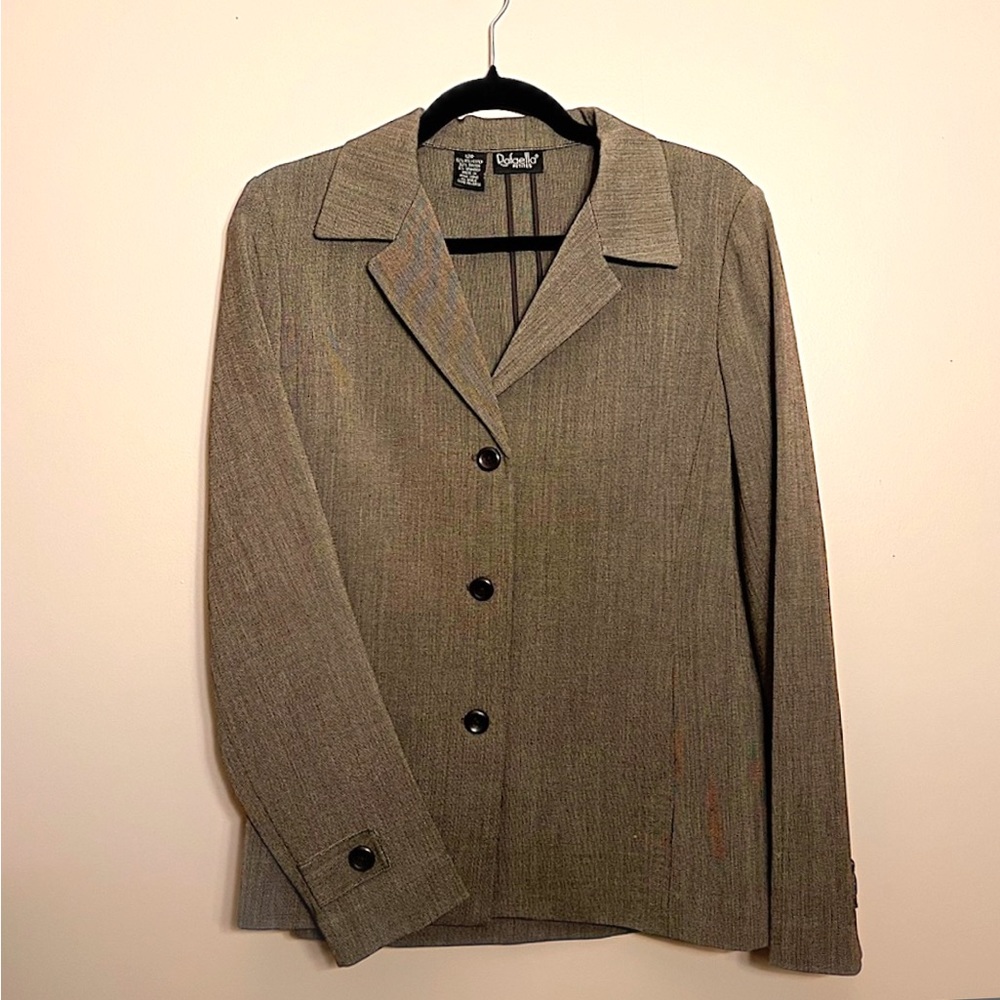 Rafaella Brown Blazer Jacket